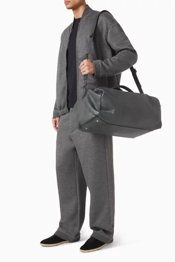 حقيبة دفل بتصميم فينتج جلد نابا حبيبي