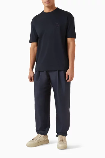 تي شيرت بشعار GA قطن