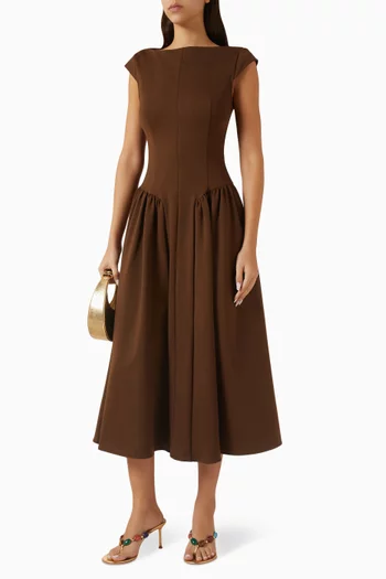 فستان ليساندرا متوسط الطول