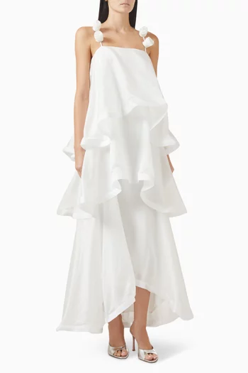 فستان سهرة ثاليا بطبقات متعددة