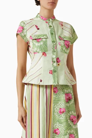 بلوزة تيلا دينم