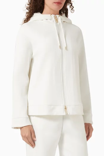 Hoodie in Double Jersey