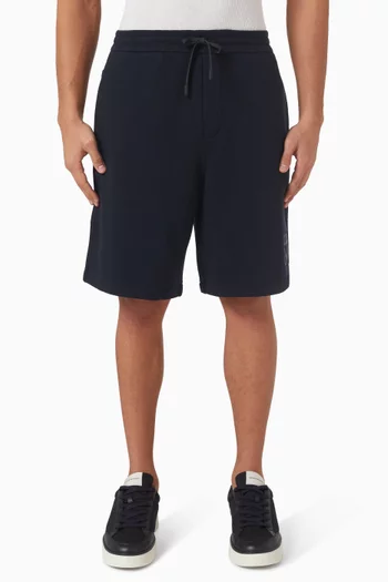 شورت رياضي بشعار الماركة فرنش تيري