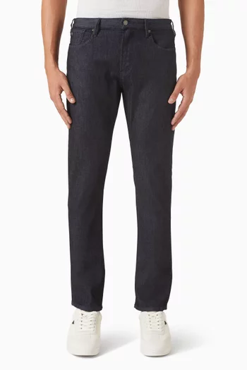 بنطال جينز جيه 06 بقصة ضيقة دينم