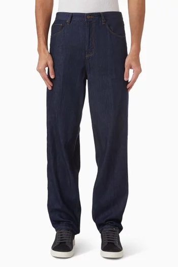Relaxed-fit Denim Pants