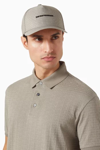 Jacquard Logo Baseball Cap