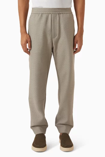 Logo Sweatpants in Double Jersey