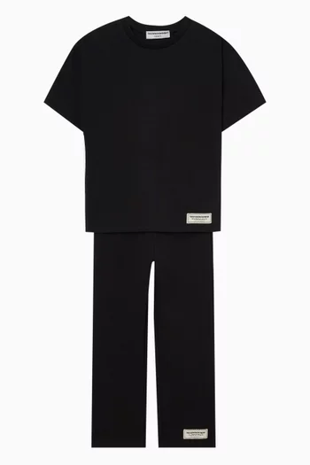 Emirate Logo T-shirt in Cotton Jersey