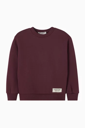 Sweatshirt in Cotton-blend