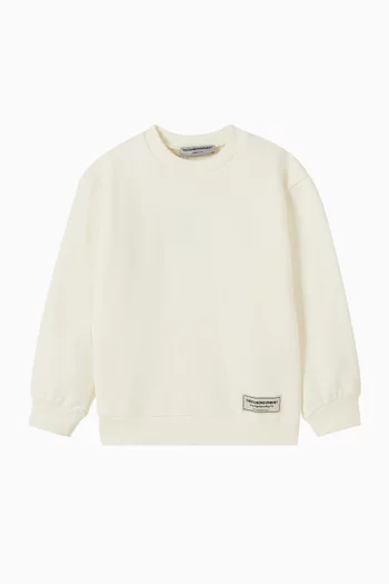 Sweatshirt in Cotton-blend
