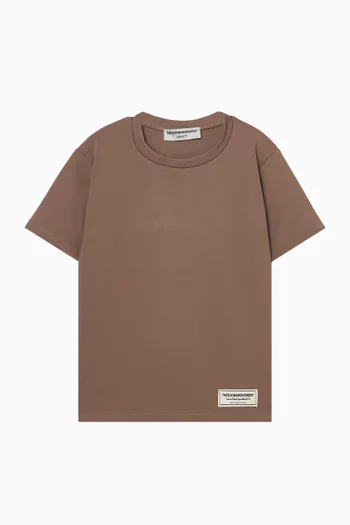 Regular-fit T-shirt in Recycled Softskin