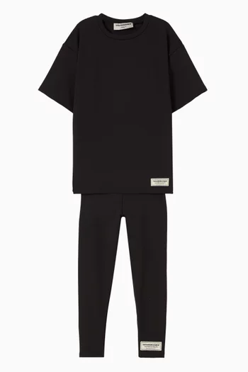 Oversized T-shirt in Recycled Softskin