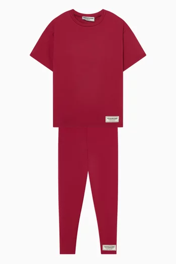 Oversized T-shirt in Recycled Softskin