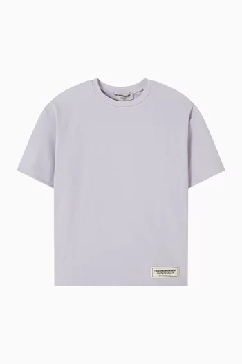 Oversized T-shirt in Recycled Softskin