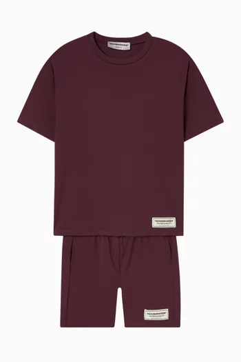 Relaxed Shorts in Recycled Softskin