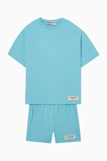 Relaxed Shorts in Recycled Softskin