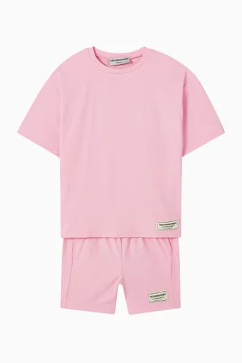 شورت بقصة فضفاضة سوفتسكين معاد تدويره