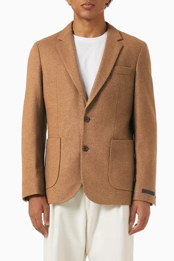 جاكيت صوف بكر وكشمير بوس × بيكهام