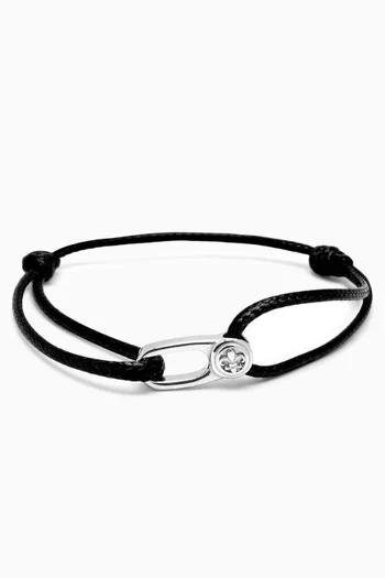 String Hook Bracelet in Stainless Steel