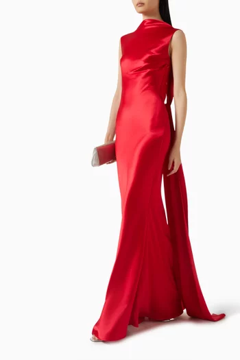 فستان سهرة كالي ستان