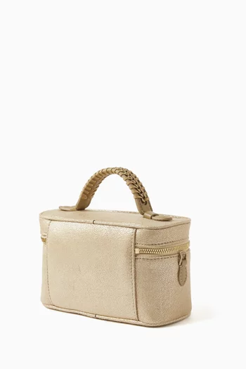 حقيبة مستحضرات تجميل فالابيلا جلد شاجي دير