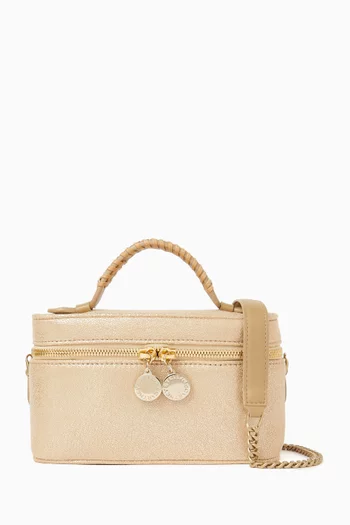 حقيبة مستحضرات تجميل فالابيلا جلد شاجي دير