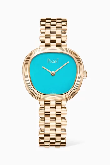 Sixtie Turquoise Quartz Watch, 29mm