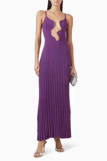 Salacia Wire Sunray Dress in Viscose Blend