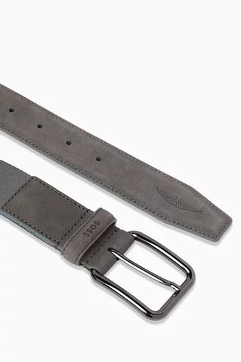x Aston Martin Belt in Nubuck Leather