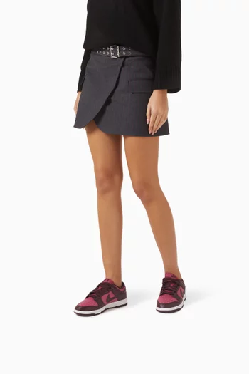 Dunk Low Sneakers in Leather