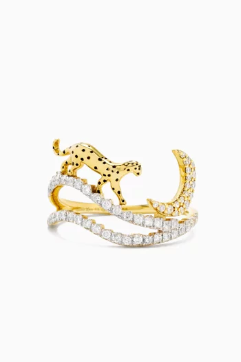 Starry Dreams Ring in 9kt Gold