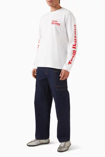 Logo T-shirt in Organic Cotton Jersey