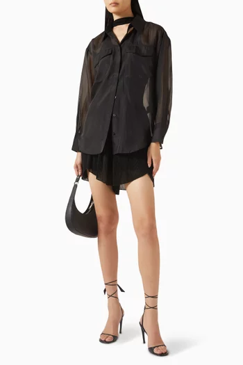 Oasis Pocket Shirt in Organza