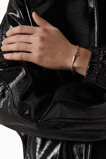 سوار ستيلا فينتس مزين بخنجر فضة إسترلينية