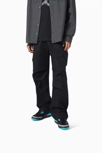 سنيكرز جوردان سبيزيك أسفل الكاحل جلد وقماش شبكي