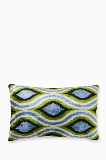 وسادة بوجهين مخمل حريري