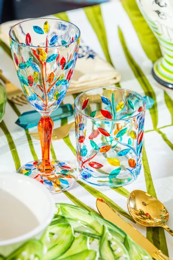 طقم كؤوس كريستال، 4 قطع