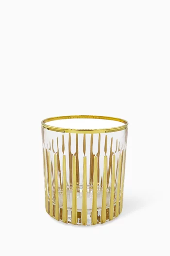 طقم أكواب للمياه كريستال مورانو، 4 قطع