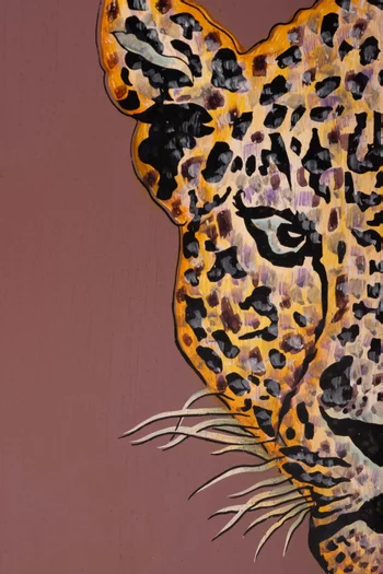 Animal Trays in Hand-painted Iron, Set of 2