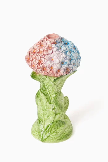Hydrangea Candestick Holder in Ceramic
