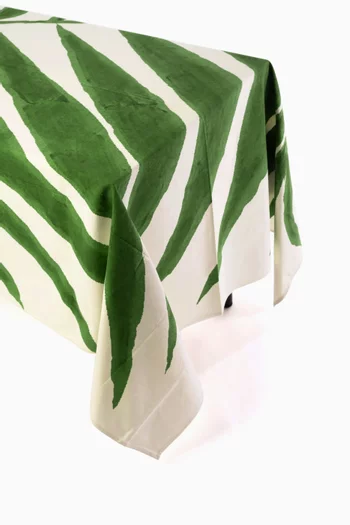 Hand-painted Tablecloth in Cotton
