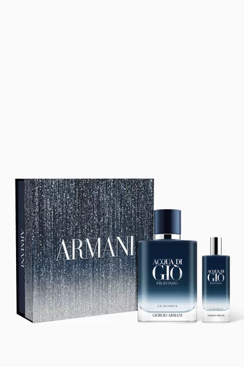 Acqua di Giò Eau de Parfum Profondo Gift Set