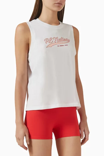 Formation Tank Top in Cotton