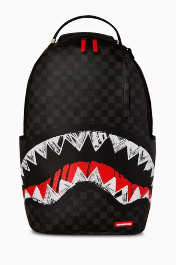Scribble Shark Backpack