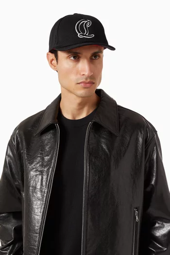 Mooncrest Ivy AC Baseball Cap in Canvas