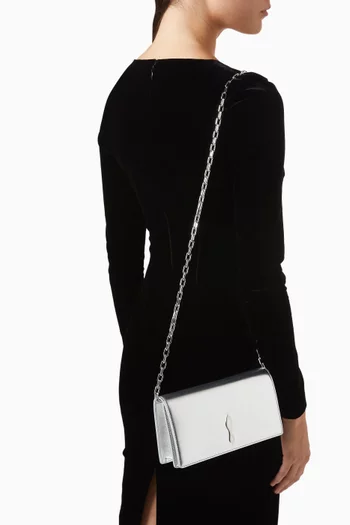 كلاتش بيتينا جلد نابا لامع