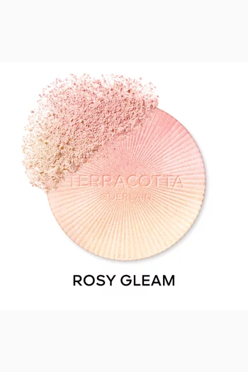 Rosy Gleam Terracotta Luminizer Shimmering Powder, 7g