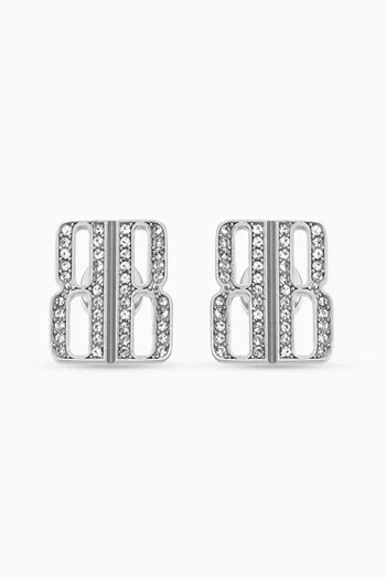 Nano Stud XS Rhinestone-embellished Earrings