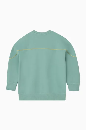 سويت شيرت برقعة بشعار EA‏