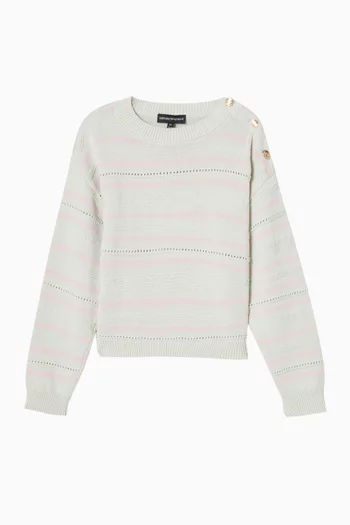 Striped Knitted Sweater